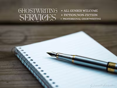 PROFESSIONAL GHOSTWRITING SERVICES✨