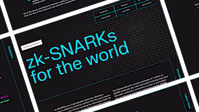 zk-SNARKs by Filecoin :: Behance