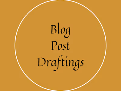 Blog Post Drafting: Thriving Through Words