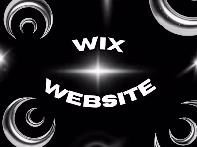 I Created first Own Responsive Wix Website!