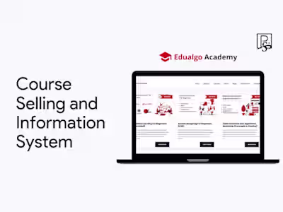 Course Selling and Information System
