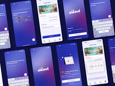 Wikend - Simplify event planning in 1 app