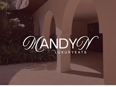 Mandyn Luxury Catering Brand Design 