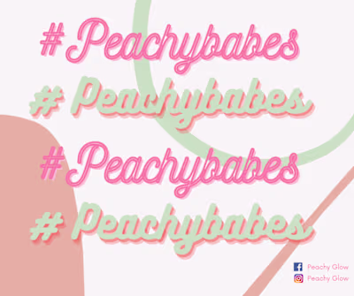 Peachy Glow I Cosmetic Brand