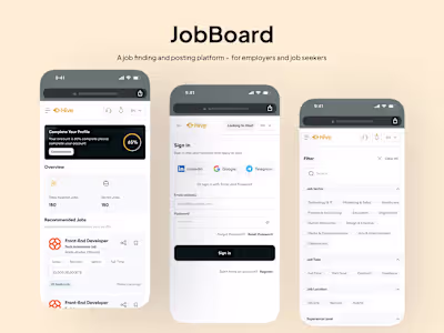 Job Board Mobile App