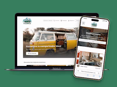 Duse Kenc | UX Portfolio - ItsCamper