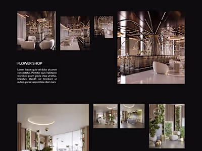 The architecture studio website created on Webflow
