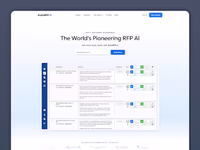 AutoRFP.ai: Framer Website