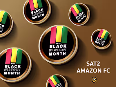 Pin Design for Local Amazon: Black History Month
