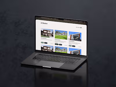 Webdesign in Framer