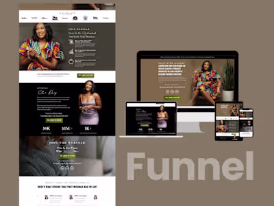GoHighLevel Landing Page Design and for Lead Generation