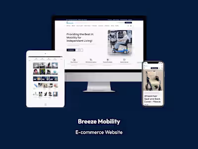 Breeze Mobility Bournemouth - E-commerce Website
