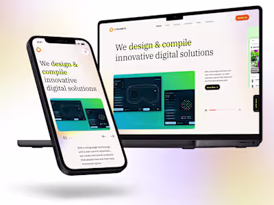 Revamping Company Website UI/UX