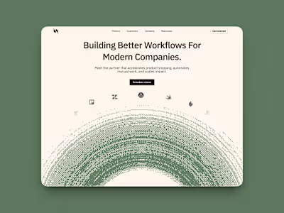 A Fintech-Style Landing Page for Enterprise Services