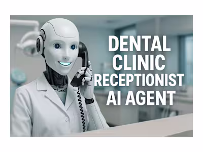 AI Voice Receptionist for Dental Clinics Books Appointments 24/7