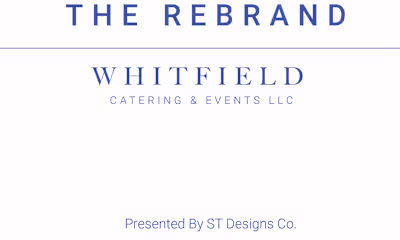 Rebranding a Catering Service