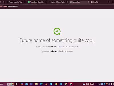 Custom PHP Web Application