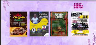 Event Poster Designs