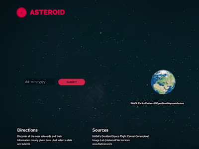 Asteroid tracking 
