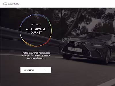 Lexus: AI Emotional Journey