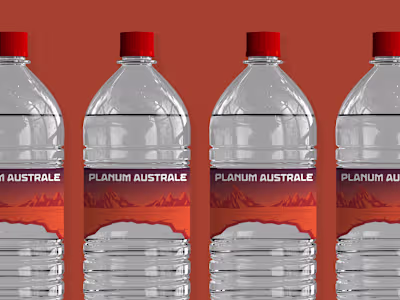 Water from Mars | Label Design