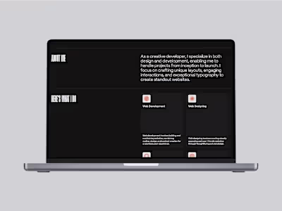 Portfolio website