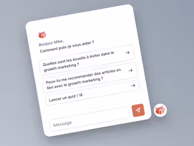 Design of a widget to provide artificial intelligence functional
