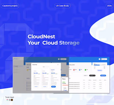 CloudNest: File storage and sharing system :: Behance