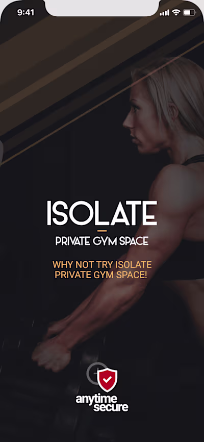 Isolate Gym: Your Personal Fitness Companion