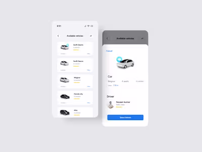 WeeGo Mobile App UIUX