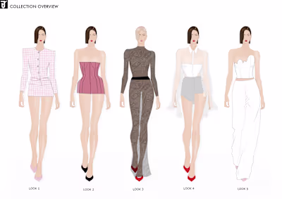RTW Womenswear collection design :: Behance