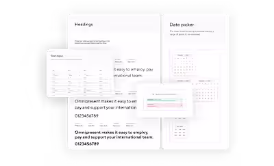 Creating Omnipresent's design system from scratch