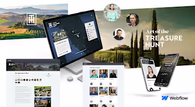 Creation of an Interactive Showcase for an Art Event