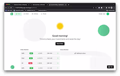 InvestmentBag SaaS Product