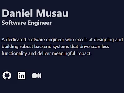 Portfolio website