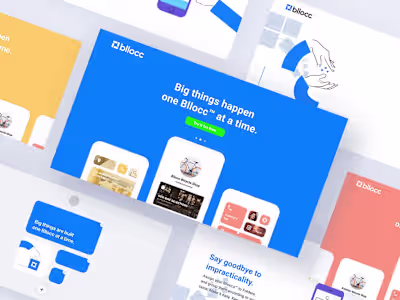 Bllocc - Link Shortener Web App Case Study