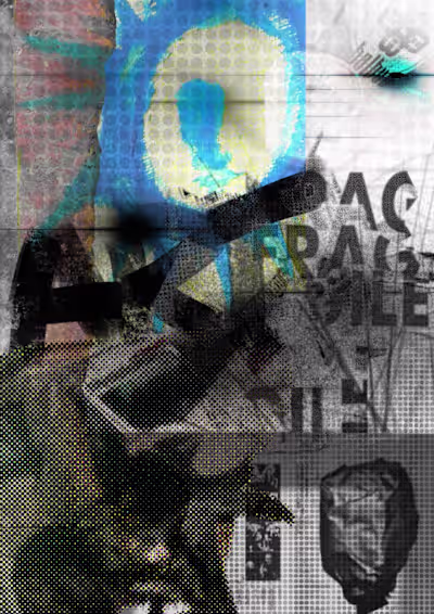 Visual dialog between order and chaos. This work combines co...