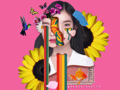 Digital Collage Poster