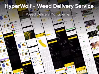 HyperWolf - Weed Delivery Service | Business Management System