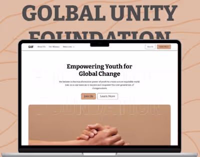 Global Unity Foundation Website