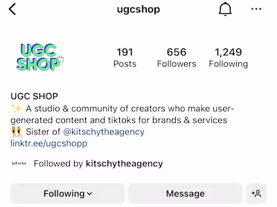 UGC Shop