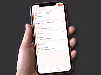 Mobile UI Design