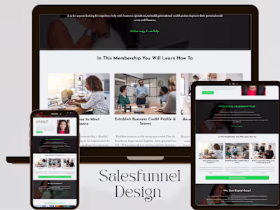 This client already has a website and course created with Ka...