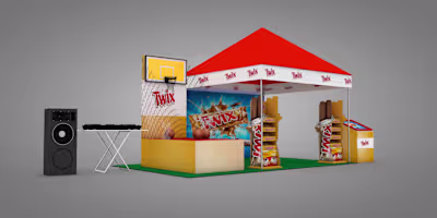 TWIX Open Market Activation Setup