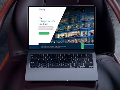Website Design for EPGD Law Firm