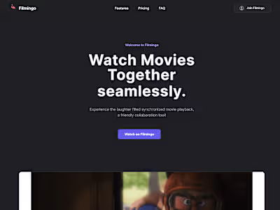 SaaS Product Landing Page
