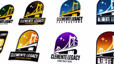 Brandboard Clemente Legacy contractors - Logotype