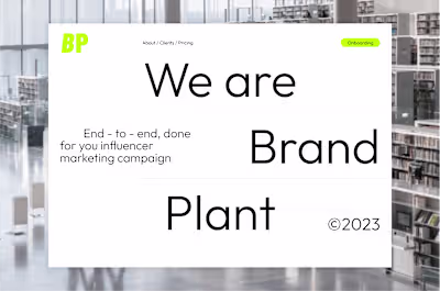 Brand Plant