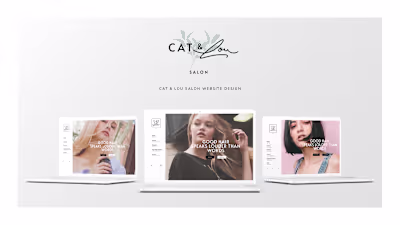 Beauty Salon Website Design & Branding 