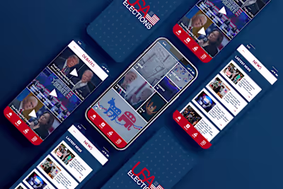 USA Elections 2020 - Mobile app